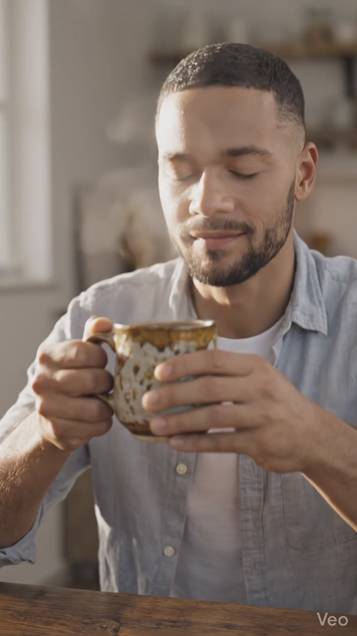 Stoneware Coffee Cup