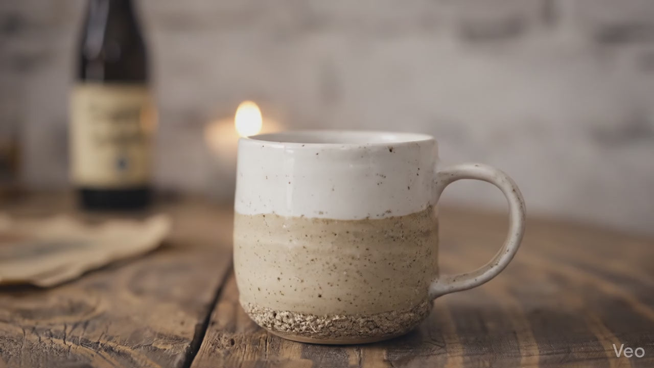 Stoneware Coffee Cup